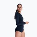 Costum de baie întreg pentru femei ROXY Essentials Front Zip anthracite 4