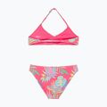 Costum de baie din două piese pentru copii ROXY Aquarella Tri Bralette Set sangria sunset 2