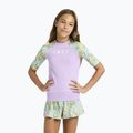 Tricou de înot pentru copii ROXY Active RG Lycra XMGB oil green letter up