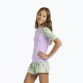 Tricou de înot pentru copii ROXY Active RG Lycra XMGB oil green letter up 4