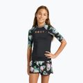 Tricou de înot pentru copii ROXY Active RG Lycra XMGB anthracite aquarella active rg