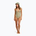 Costum de baie întreg pentru femei ROXY Dreamer HI oil green say it with stripes 2