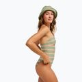 Costum de baie întreg pentru femei ROXY Dreamer HI oil green say it with stripes 4