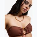 Top de costum de baie ROXY Sunshine Bandeau cappuccino 7