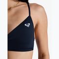 Top de costum de baie ROXY Solid Essentials Wrap Bralette anthracite 6