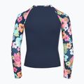Bluză cu mânecă lungă + partea de jos a costumului de baie ROXY Morning Flower Lycra Set mood indigo morning flowers 4