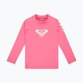 Longsleeve de înot pentru copii ROXY Whole Hearted sangria sunset