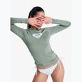 Longsleeve de înot pentru femei ROXY Whole Hearted oil green 4