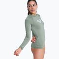 Longsleeve de înot pentru femei ROXY Whole Hearted oil green 5