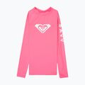 Longsleeve de înot pentru copii ROXY Whole Hearted sangria sunset
