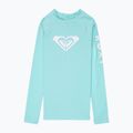 Longsleeve de înot pentru copii ROXY Whole Hearted aqua splash