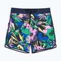 Pantaloni scurți de baie pentru bărbați Quiksilver Surfsilk Scallop 18" dark navy interact floral