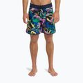 Pantaloni scurți de baie pentru bărbați Quiksilver Surfsilk Scallop 18" dark navy interact floral 3