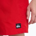 Pantaloni scurți de baie pentru copii Quiksilver Everyday Volley 14" salsa 8