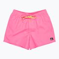 Pantaloni scurți de baie pentru bărbați Quiksilver Everyday Solid Volley 15" pink lemonade