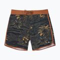 Pantaloni scurți de baie pentru bărbați Quiksilver Surfsilk Scallop 18" black sundown