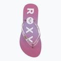 Șlapi pentru copii ROXY Viva Jelly sangria sunset 5
