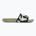 Șlapi pentru femei ROXY Slippy IV oil green 2