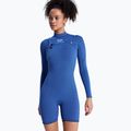 Costum de înot pentru femei ROXY 2.0 mm Elite Xtra Stretch Front Zip blue fog