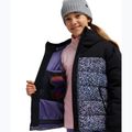 Geacă de snowboard pentru copii ROXY Snowyhill Printed Puffy true black wildin out rg 5