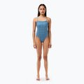 Costum de baie o piesă pentru femei Lacoste MF7264 mascarpone / sloe 0 / underground 4