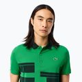 Tricou polo de tenis Lacoste Polo DH2568 fluorine green/sinople 4