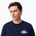 Longsleeve pentru bărbați Lacoste TH3586 navy blue 4