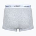 Boxeri pentru bărbați Lacoste 5H5150 3 pary black/white/silver chine 5