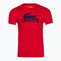 Tricou pentru bărbați  Lacoste TH2508 red/navy blue
