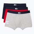 Boxeri Lacoste 5H1803 BCK 3 pary navy blue/silver china/red 6