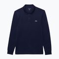 Longsleeve polo pentru bărbați Lacoste DH5523 navy blue