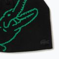 Căciulă de iarnă Lacoste RB3021 black/fluorine green 2