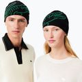 Căciulă de iarnă Lacoste RB3021 black/fluorine green 3