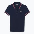 Tricou polo pentru femei Lacoste Polo DF9599 navy blue/rill/grenadine 4