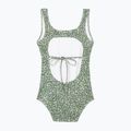 Costum de baie pentru femei Lacoste MF9608 green/flour 2