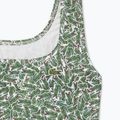 Costum de baie pentru femei Lacoste MF9608 green/flour 3
