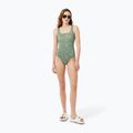 Costum de baie pentru femei Lacoste MF9608 green/flour 4