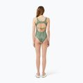 Costum de baie pentru femei Lacoste MF9608 green/flour 5