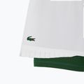 Pantaloni scurți de tenis Lacoste pentru femei GF8598 alb/verde 2