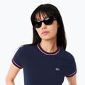 Tricou pentru femei  Lacoste TF0347 navy blue/rill/grenadine 3