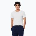 Tricou pentru bărbați Lacoste TH9007 3-bucăți white/silver chine/black