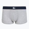 Boxeri pentru bărbați Lacoste 5H1291 3-perechi navy blue/white/silver ch 2