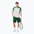 Tricou polo Lacoste Tennis pentru bărbați DH8963 alb/verde lamaie 2