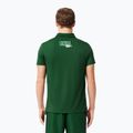 Tricou polo Lacoste Tennis pentru bărbați DH8963 alb/verde lamaie 3