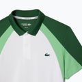Tricou polo Lacoste Tennis pentru bărbați DH8963 alb/verde lamaie 7