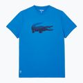 Tricou de tenis pentru bărbați Lacoste TH8970 gipsy albastru 5