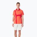 Bărbați Lacoste Polo Tennis Shirt DH8971 mango tree red 2