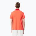 Bărbați Lacoste Polo Tennis Shirt DH8971 mango tree red 3