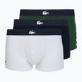 Boxeri pentru bărbați Lacoste 5H1291 3-perechi thyme/navy blue/white