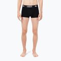 Boxeri pentru bărbați Lacoste 5H2393 3 pack black/red/white 5